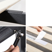Studio Home Natural Venkata Bed with USB Port