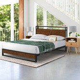 Studio Home Natural Venkata Bed with USB Port
