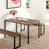 Studio Home 3 Piece Vonda Dining Table &amp; Bench Set
