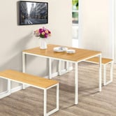 Studio Home 3 Piece Vonda Dining Table &amp; Bench Set