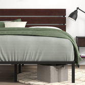 Studio Home Black Ciria Metal &amp; Bamboo Bed