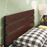 Studio Home Black Ciria Metal &amp; Bamboo Bed