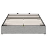 Studio Home Light Grey Jaliyah Upholstered Gas Lift Bed Base