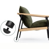 Studio Home Primrose Rubberwood Accent Chair
