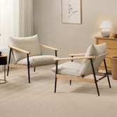Studio Home Primrose Rubberwood Accent Chair