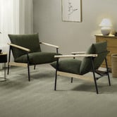Studio Home Primrose Rubberwood Accent Chair