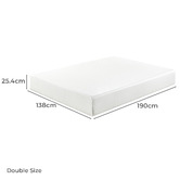 Studio Home Medium Green Tea Memory Foam Mattress