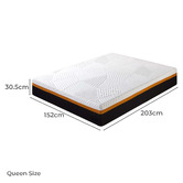 Studio Home Mariam Hybrid Pocket Spring Memory Foam Queen Mattress