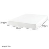Studio Home Helena Green Tea Memory Foam Mattress