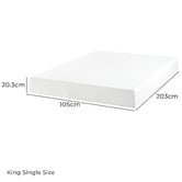 Studio Home Helena Green Tea Memory Foam Mattress