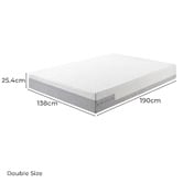 Studio Home Ultra Cool 25cm Gel Memory Foam Mattress