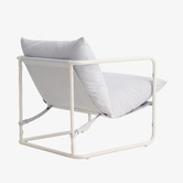 Studio Home Wesley Outdoor Stainless Steel Lounge Chair