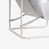 Studio Home Wesley Outdoor Stainless Steel Lounge Chair