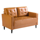Studio Home Humphrey Faux Leather 2 Seater Sofa