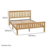 Studio Home Bromley Bamboo Bed Frame