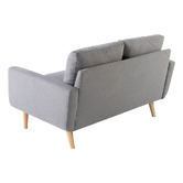 Studio Home Light Grey 2 Seater Classic Sofa