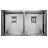 Swedia Dante 800mm Double Stainless Steel Kitchen Sink