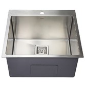 Swedia Dante 400mm Single Stainless Steel Kitchen Sink