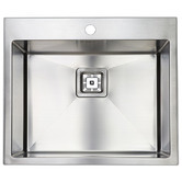 Swedia Dante 400mm Single Stainless Steel Kitchen Sink