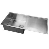 Swedia Dromma 1000mm Single Stainless Steel Kitchen Sink with Right Drainer