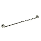 VALE Symphony Polished Chrome Stainless Steel Single Bar Towel Rail