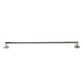 VALE Symphony Polished Chrome Stainless Steel Single Bar Towel Rail