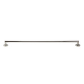 VALE Symphony Polished Chrome Stainless Steel Single Bar Towel Rail