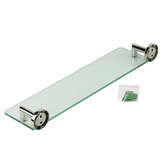 VALE Symphony Bathroom Glass Shelf