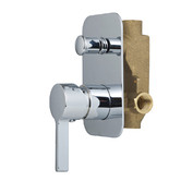 VALE Brighton Wall Mounted Shower Mixer with Diverter