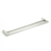 VALE Fluid Double Bar Stainless Steel Towel Rail