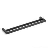 VALE Fluid Double Bar Stainless Steel Towel Rail