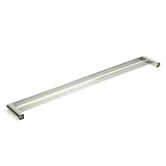 VALE Fluid Double Bar Stainless Steel Towel Rail