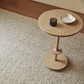 Weave Sandstorm Zambesi Hand-Woven Wool-Blend Rug