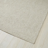 Weave Sandstorm Zambesi Hand-Woven Wool-Blend Rug