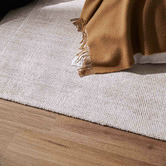 Weave Buff Travertine Wool-Blend Rug
