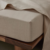 Weave Ravello French Linen Fitted Sheet