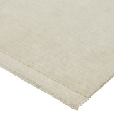 Weave Ecru Silvio Hand-Woven Wool Rug