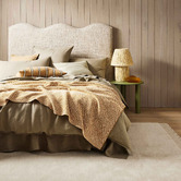 Weave Ecru Silvio Hand-Woven Wool Rug
