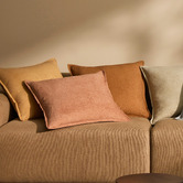 Weave Fiore Square Linen-Blend Cushion