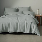 Weave Ravello French Flax Linen Quilt Cover