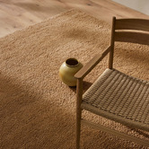 Weave Camel Valencia Hand-Woven Wool Rug