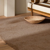 Weave Latte Valencia Hand-Woven Wool Rug