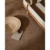 Weave Latte Valencia Hand-Woven Wool Rug