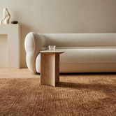 Weave Toffee Valencia Hand-Woven Wool Rug