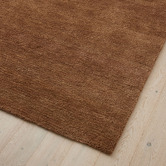 Weave Toffee Valencia Hand-Woven Wool Rug