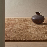 Weave Toffee Valencia Hand-Woven Wool Rug