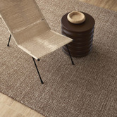 Weave Mocha Kaia Hand-Tufted New Zealand Wool Rug