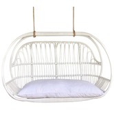 Palm Cove Living Hawaii Rattan Love Seat Chair