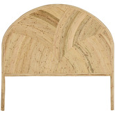 Palm Cove Living Curved Cuba Rattan Bedhead
