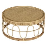 Palm Cove Living Canggu Round Rattan Coffee Table